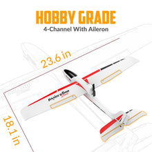 Load image into Gallery viewer, New Version RC Plane, Remote Control Airplane for Adults,4-Channel RC Plane with Durable Foam Construction,3 Flight Modes, White