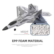 Load image into Gallery viewer, XMFHANG RC Plane 4 Channel, F22 Remote Control Airplane, 2.4GHZ RC Jet Fighter