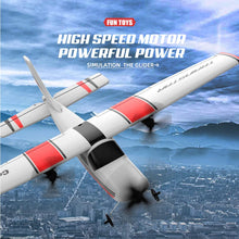 Load image into Gallery viewer, MATHSLICE RC Airplane,RC Plane, 2.4GHz 2 Channels RTF RC Aircraft