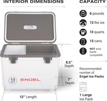 Load image into Gallery viewer, ENGEL UC13 13qt Leak-Proof, Air Tight, Drybox Cooler and Small Hard Shell Lunchbox for Men and Women in British Racing Green