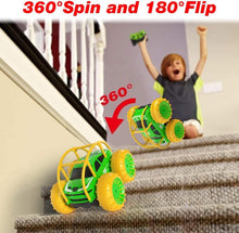 Load image into Gallery viewer, Amphibious Remote Control Car, Rechargeable RC Cars Toy 360° Flips Rotation Stunt Crawler 15KM/H