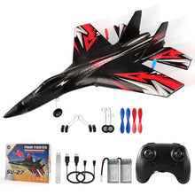 Load image into Gallery viewer, RC Airplane Ready to Fly Remote Control Airplane W/ 2 Batteries & 6-axis Gyro Stabilizer