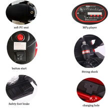 Load image into Gallery viewer, Electric Motorcycle for Kids, Kids Ride on Motorcycle, 12V Electric Dirt Bike with Training Wheels, Hand Racing Foot Brake, PU seat
