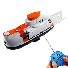 Load image into Gallery viewer, RC Submarine Toy Remote Control Boat Underwater Diving Waterproof for Fish Water Tank Kids Birthday Gift (White)
