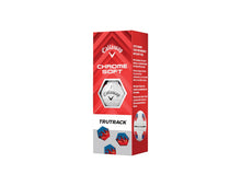 Load image into Gallery viewer, Callaway Golf Chrome Soft Golf Balls (True Track (Blue/Red)