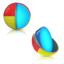 Load image into Gallery viewer, Srixon Q-Star Tour Divide Golf Balls, Red/Yellow