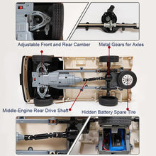 Load image into Gallery viewer, RC Car 1/10 RC Drift Car RTR Remote Control Car, Kei Truck Crawler Off Road 2.4G with Proportional Throttle Steering