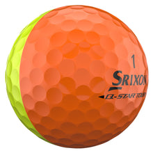 Load image into Gallery viewer, Srixon Q-Star Tour 6 Divide Golf Balls, Yellow/Orange