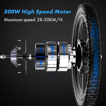 Load image into Gallery viewer, Electric Bikes for Adults,29inch Fat Tire Electric Mountain Bicycle,500w 48v Hidden in The Frame Removable Battery