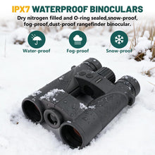 Load image into Gallery viewer, YINMONE 10x42 Laser Rangefinder Binoculars for Hunting Range Finder 2500Yds