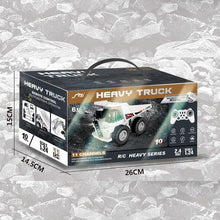 Load image into Gallery viewer, Remote Control Dump Truck Toy for Boys 8-12 Construction Vehicle with Metal Bed 11CH Alloy RC Dump Truck