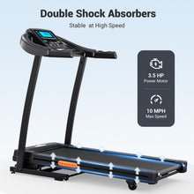Load image into Gallery viewer, THERUN Incline Treadmill - Orange Black - upgrade