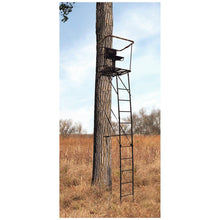 Load image into Gallery viewer, Guide Gear 16' Swivel Ladder Tree Stand for Hunting Climbing Seat Hunt Gear Equipment Accessories
