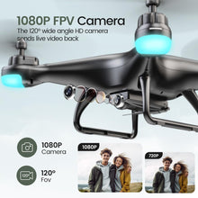 Load image into Gallery viewer, Holy Stone HS110D FPV RC Drone With 1080P HD Camera Live Video 120 Wide Angle