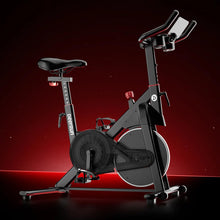 Load image into Gallery viewer, DeerRun Exercise Bike, Indoor Cycling Bike with Adjustable Magnetic Resistance-Black