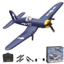 Load image into Gallery viewer, ANBURI RC Plane, F4U Remote Control Airplane, 2.4GHz 3 Channel Fighter with 6 Axis