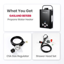 Load image into Gallery viewer, GASLAND BE158B Tankless Water Heater Propane | CSA Certified | 6L 1.58 GPM