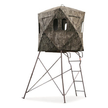 Load image into Gallery viewer, Guide Gear 6 Foot Tripod Hunting Tower Blind, 2-Man Stand Elevated, Hunting Gear Equipment Accessories, 4 by 4 RT Legacy