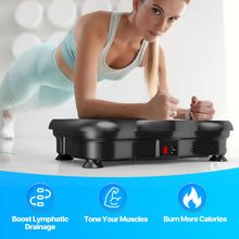 Load image into Gallery viewer, Vibration Plate Exercise Machine for Lymphatic Drainage Weight Loss, Whole Body Workout Vibration Fitness Platform ,Home Training Equipment ,Sport Gym for Weight Loss Fat Burner for Women Men