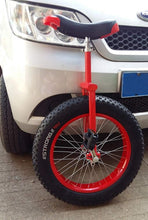 Load image into Gallery viewer, Wheel Unicycles 20 Inch Adults Unicycle for 170-180cm People, Heavy Duty Big Wheel Unicycle with Extra Thick Tire, Load 150kg/330Lbs