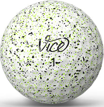 Load image into Gallery viewer, Vice Pro Plus Drip Version Golf Balls (Drip Lime/Black)