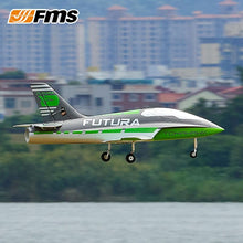 Load image into Gallery viewer, FMS Rc Jets Futura 64MM EDF Sport Jet Green rc Airplanes for Adults for Trainers EDF for Beginners