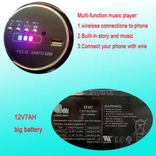 Load image into Gallery viewer, Kid Motorcycle, Kids Electric Motorcycle with Training Wheels, Ride On Motorbike (Red)
