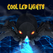 Load image into Gallery viewer, Remote Control Spider, Robot Spider with Spray and Lights, Black Widow Toy for Kids, for Halloween Xmas Birthday Party Joke Prank