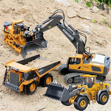 Load image into Gallery viewer, BLQCSLH Excavator Set, RC Dump Truck Command The Site Conquer The Dir (4-piece Set)