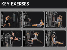 Load image into Gallery viewer, Home Gym SCM-1350 158LB Multifunctional Full Body Home Gym Equipment