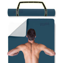 Load image into Gallery viewer, Gogokiwi Extra Wide Yoga Mat for Men Women (72"L x 36"W x 1/4" Thick) Non Slip Fitness & Exercise Mat with Alignment Marks for Yoga, Pilates, Floor Workouts