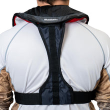 Load image into Gallery viewer, BLUESTORM Stratus 35 Inflatable Life Jacket PFD for Adults (Nitro Red) | US Coast Guard (USCG) Approved Automatic Self Inflating Life Vest Preserver with Manual Ripcord