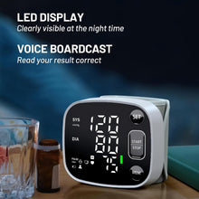 Load image into Gallery viewer, Oklar Blood Pressure Monitors for Home Use Rechargeable Wrist Digital BP Machine Cuff