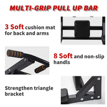 Load image into Gallery viewer, ptlsy Wall Mounted Pull Up Bar - Moveable Style