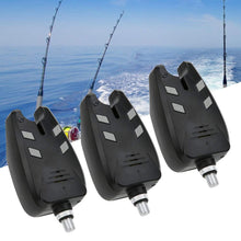 Load image into Gallery viewer, ZIZEV Fishing Bite Alarms, Electric High Sensitivity Accessory Portable Electric Fishing Bite Alarms Fishing Alarms Set, for Fishing Fishing Rod