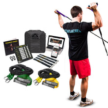 Load image into Gallery viewer, Crossover Symmetry Shoulder System Includes Two Sets of Resistance Bands Attachments (Novice, Squat Racks)