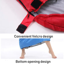 Load image into Gallery viewer, SIDUFHAOPKLL Envelope Camping Sleeping Bag for Adults, Youth,Kids & Boys,Portable for Traveling Hiking Waterproof Lightweight Outdoor Sleeping Bags(Black,1.8kg)