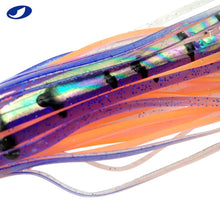 Load image into Gallery viewer, OCEAN CAT Trolling Lure Set of 6 6 inch Offshore Big Game Deep Sea Fishing Gear Mahi Trolling Lure for Marlin Tuna Mahi Dolphin Durado Wahoo Free Mesh Bag (6 in - Crystal Head - 6pcs)