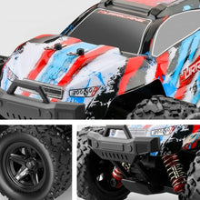 Load image into Gallery viewer, 1:18 Remote Control Car for Kids Adults,36 Km/h High Speed Monster Trucks 4x4 Off-Road Hobby Fast RC Car,2.4GHz 4WD