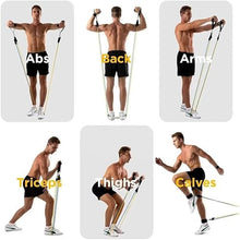 Load image into Gallery viewer, Ab Roller Home Gym Equipment – 4 Wheels Ab Wheel Muscle Roller with Built-in Tracker