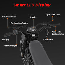 Load image into Gallery viewer, Electric Dirt Bike for Adults - 2500W Motor 37 MPH High-Speed, 25" Fat Tires & Dual Removable Battery (48V-18.2AH*2)