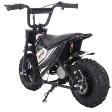 Load image into Gallery viewer, X-PRO XP250E 250W 24V Electric Dirt Bike with Chain Drive! 6.5" Wheels! Rear Disc Brakes! (Black)
