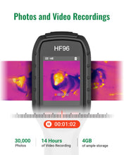 Load image into Gallery viewer, HF96 Thermal Camera with Laser Pointer, Intelligent Scene Detection, Super Resolution