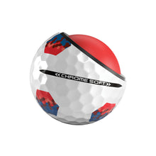 Load image into Gallery viewer, Callaway Golf Chrome Soft Golf Balls (2022 Version, True Track, Red/Blue)