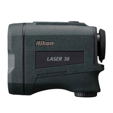 Load image into Gallery viewer, Nikon Laser 30 Rangefinder | Long-distance weatherproof rangefinder with a 1,600-yard range, incline/decline detection and a bright, clear OLED internal display