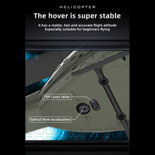 Load image into Gallery viewer, RC Helicopters for Adults Beginners, 1/48 Scale 6CH 2.4G 6-Axis Gyro Remote Control Stabilized Aircraft (RTF / 2 Battery)