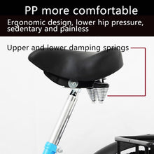 Load image into Gallery viewer, Fat Tire Trikes Adult Tricycle 7 Speed 20 Inches, Black Fat Tire 3 Wheel Bike for Adult with Wider Seats for Women, Men