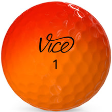 Load image into Gallery viewer, Vice Pro Golf Balls (2025 Model) (Red/Orange Shade)