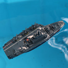 Load image into Gallery viewer, Military Remote Control Aircraft Carrier Model RC Boat Ship Speedboat Yacht Electric Water Toy - Blue (2.4G, No Antenna)