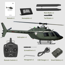 Load image into Gallery viewer, Simulated RC Helicopter - 27:1 Scale Model Collectable Remote Control Helicopter with Auto-Hover for Adults, Beginners